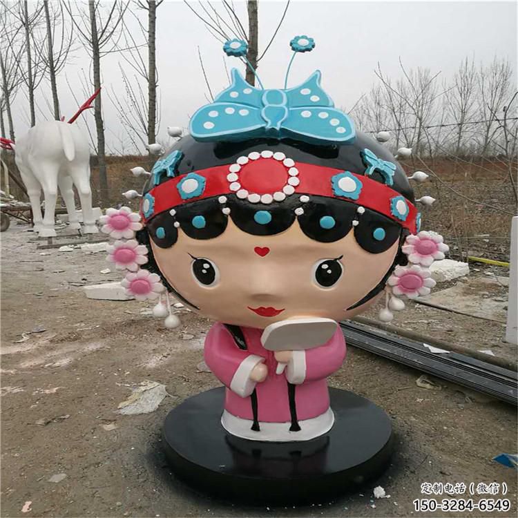 大型商場京劇雕塑 仿真民俗雕塑 戶外唱戲雕塑 大型商場京劇雕塑 仿真民俗雕塑 戶外唱戲雕塑