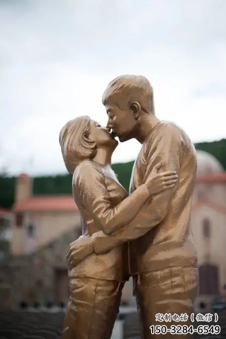 大門口愛情雕塑 發光公園親吻雕塑 仿真戀人雕塑 大門口愛情雕塑 發光公園親吻雕塑 仿真戀人雕塑