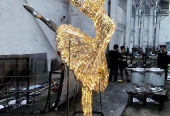 戶(hù)外舞蹈雕塑 園林演員雕塑 餐飲店跳舞雕塑