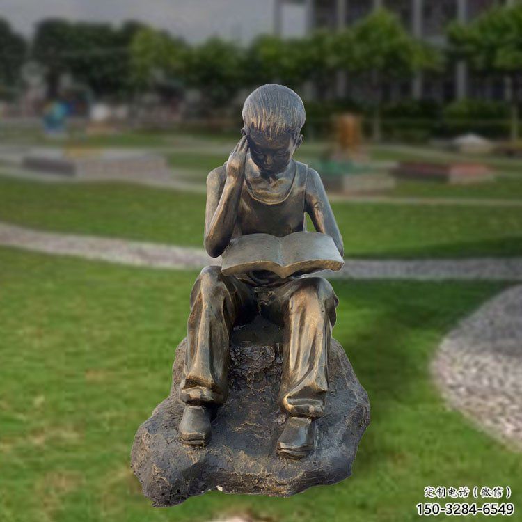 售樓處讀書雕塑 商業街雕塑 學校擺件 售樓處讀書雕塑 商業街雕塑 學校擺件