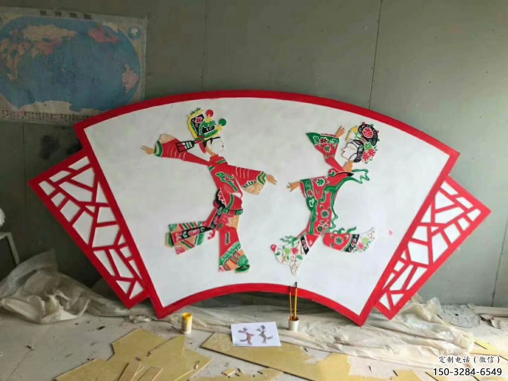 農村皮影雕塑 抽象藝術傳統雕塑 烤漆雕塑 農村皮影雕塑 抽象藝術傳統雕塑 烤漆雕塑