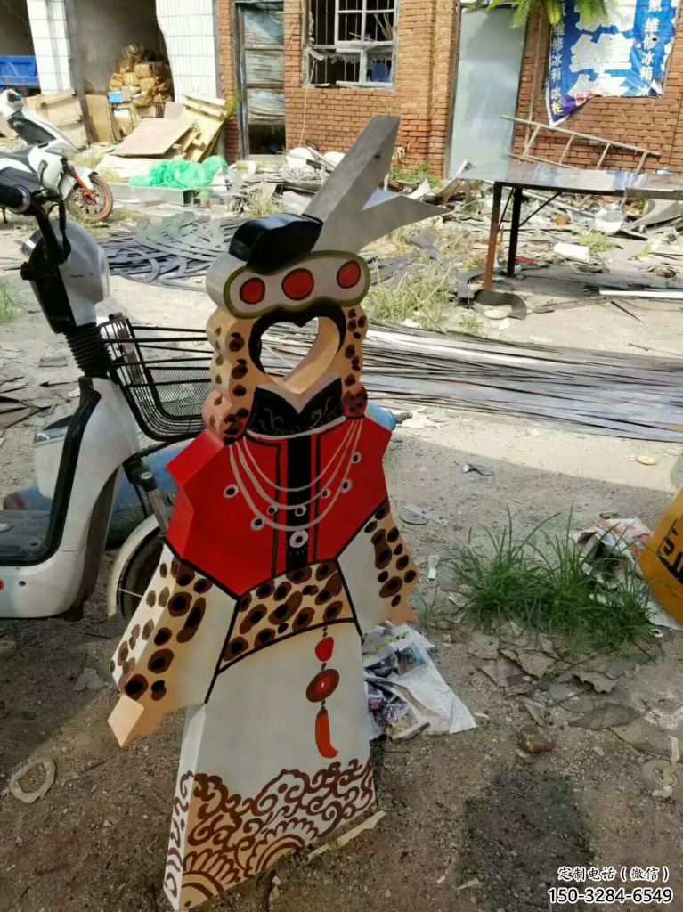 庭院皮影雕塑 公園草地雕塑 鍛造傳統雕塑 庭院皮影雕塑 公園草地雕塑 鍛造傳統雕塑