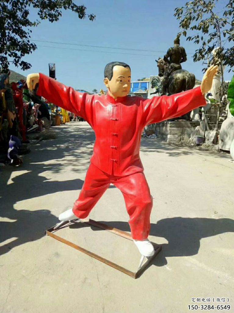 房地產武術雕塑 剪影功夫雕塑 鍛造練拳雕塑 房地產武術雕塑 剪影功夫雕塑 鍛造練拳雕塑