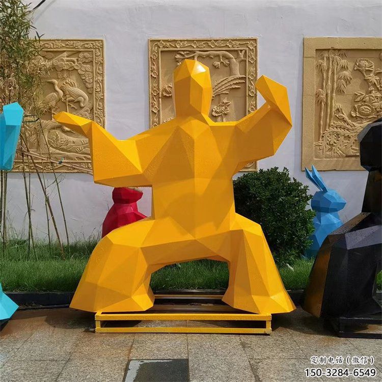 室內武術雕塑 仿真功夫雕塑 大型練拳雕塑 室內武術雕塑 仿真功夫雕塑 大型練拳雕塑