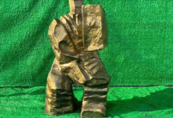 房地產武術雕塑 現代功夫雕塑 幾何練拳雕塑