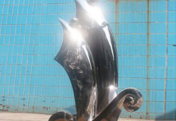 揚帆雕塑 仿真遠航雕塑 烤漆風帆雕塑