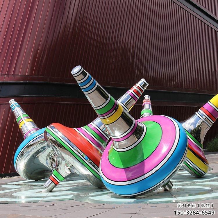 草地陀螺雕塑 現代校園雕塑 大型地標雕塑