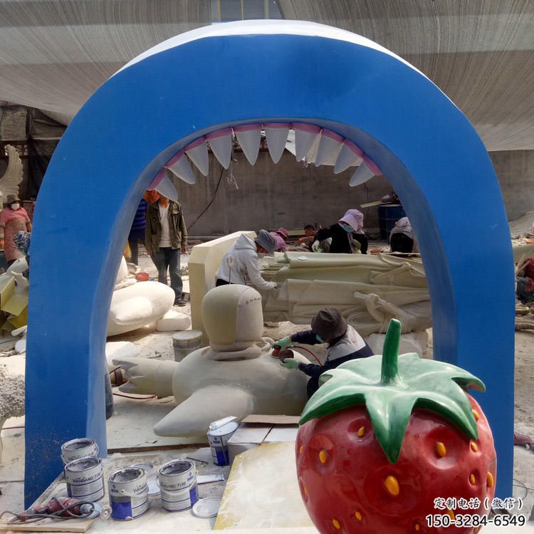 公園大門雕塑 創意企業雕塑 美陳拱門雕塑 公園大門雕塑 創意企業雕塑 美陳拱門雕塑