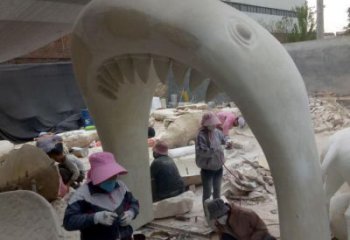 住宅小區(qū)大門(mén)雕塑 啞光景觀雕塑 公園拱門(mén)雕塑