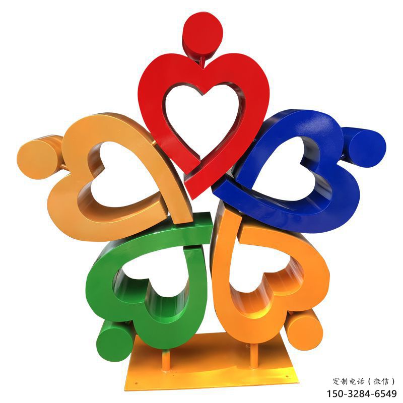 愛心雕塑 愛情美陳雕塑 噴漆雕塑 愛心雕塑 愛情美陳雕塑 噴漆雕塑