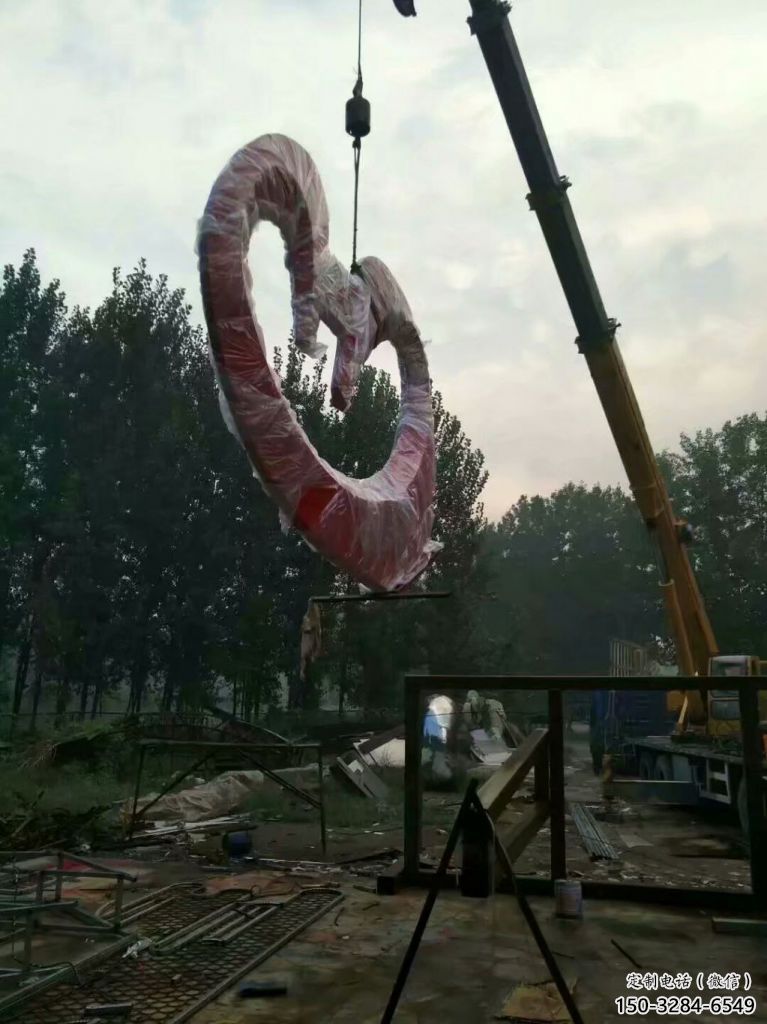 大型商場心形雕塑 仿真桃心雕塑 烤漆愛情雕塑 大型商場心形雕塑 仿真桃心雕塑 烤漆愛情雕塑