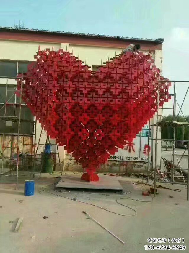 酒店心形雕塑 景觀美陳雕塑 現代愛情雕塑 酒店心形雕塑 景觀美陳雕塑 現代愛情雕塑