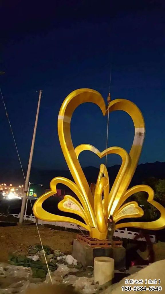 室內雙心雕塑 仿真桃心雕塑 大型心心相印雕塑 室內雙心雕塑 仿真桃心雕塑 大型心心相印雕塑