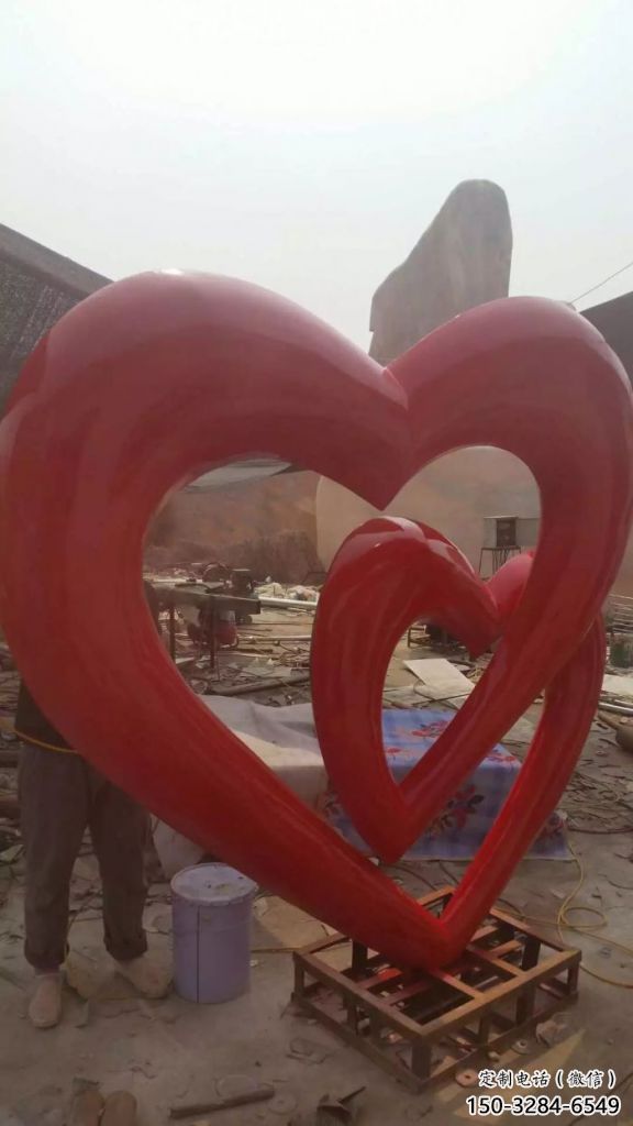 心心相印不銹鋼雕塑 景觀不銹鋼雕塑(2) 心心相印不銹鋼雕塑 景觀不銹鋼雕塑(2)