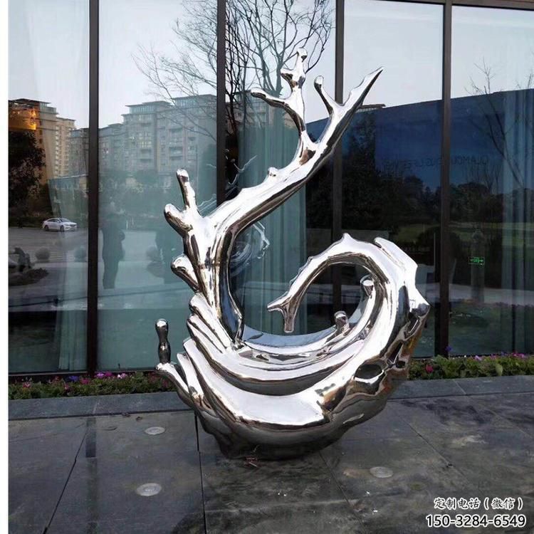 街道浪花雕塑 現代海浪雕塑 彩繪波浪雕塑 街道浪花雕塑 現代海浪雕塑 彩繪波浪雕塑