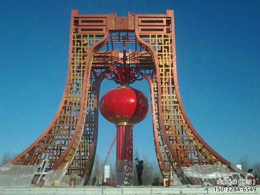 大型燈籠雕塑 歐式步行街雕塑 彩繪雕塑 大型燈籠雕塑 歐式步行街雕塑 彩繪雕塑