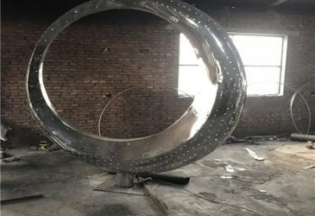 大門口月牙雕塑 發(fā)光公園雕塑 仿真月亮牙雕塑