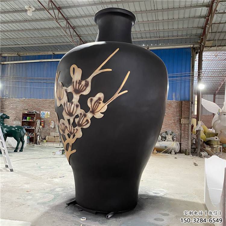 大型花瓶雕塑 歐式步行街瓶子雕塑 彩繪雕塑 大型花瓶雕塑 歐式步行街瓶子雕塑 彩繪雕塑