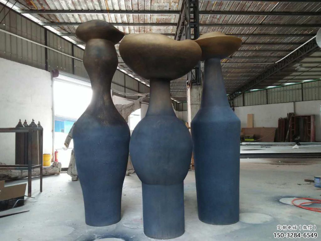 酒店花瓶雕塑 景觀雕塑 現代瓶子雕塑 酒店花瓶雕塑 景觀雕塑 現代瓶子雕塑