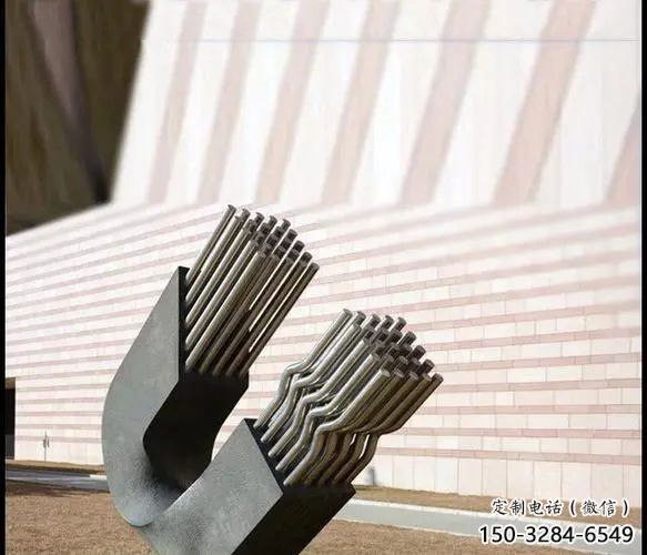 街道磁鐵雕塑 現代雕塑 彩繪u型雕塑 街道磁鐵雕塑 現代雕塑 彩繪u型雕塑