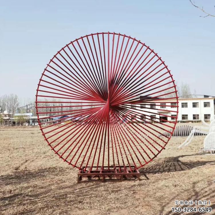 拉絲磁鐵雕塑廠家 烤漆工藝 戶外美陳擺件雕塑