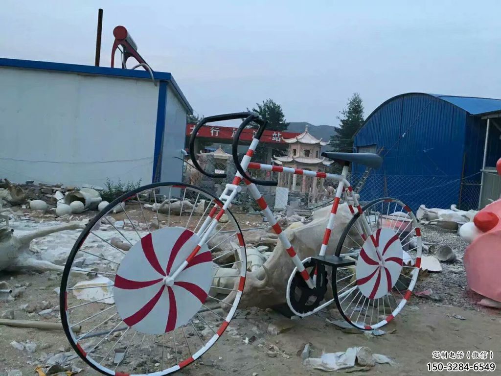 大型自行車雕塑 歐式步行街運動員雕塑 彩繪體育雕塑 大型自行車雕塑 歐式步行街運動員雕塑 彩繪體育雕塑