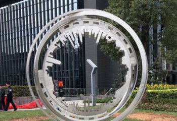 景觀磁鐵雕塑 仿真雕塑 景觀u型雕塑