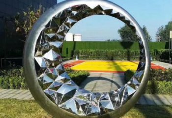 酒店磁鐵雕塑 景觀雕塑 現(xiàn)代u型雕塑