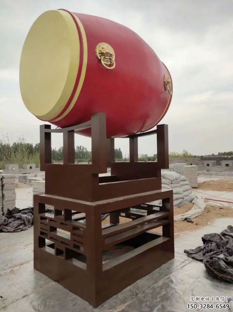 園林大鼓雕塑 大型鑼鼓雕塑 中式雕塑 園林大鼓雕塑 大型鑼鼓雕塑 中式雕塑