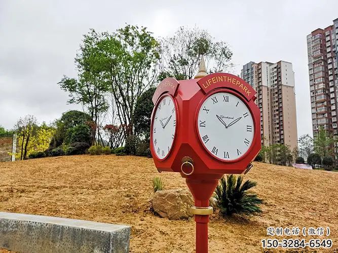 大型鐘表雕塑 歐式步行街雕塑 彩繪時鐘雕塑 大型鐘表雕塑 歐式步行街雕塑 彩繪時鐘雕塑