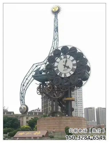 現(xiàn)代鐘表雕塑 大型別墅區(qū)時鐘雕塑 彩繪雕塑 現(xiàn)代鐘表雕塑 大型別墅區(qū)時鐘雕塑 彩繪雕塑