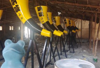 酒店喇叭雕塑 景觀景觀雕塑 現(xiàn)代雕塑