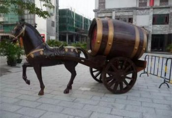 住宅小區(qū)酒壇子雕塑 啞光酒文化雕塑 公園酒壇雕塑