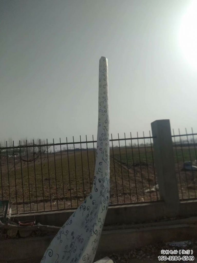 庭院湯匙雕塑 公園雕塑 鍛造勺子雕塑 庭院湯匙雕塑 公園雕塑 鍛造勺子雕塑