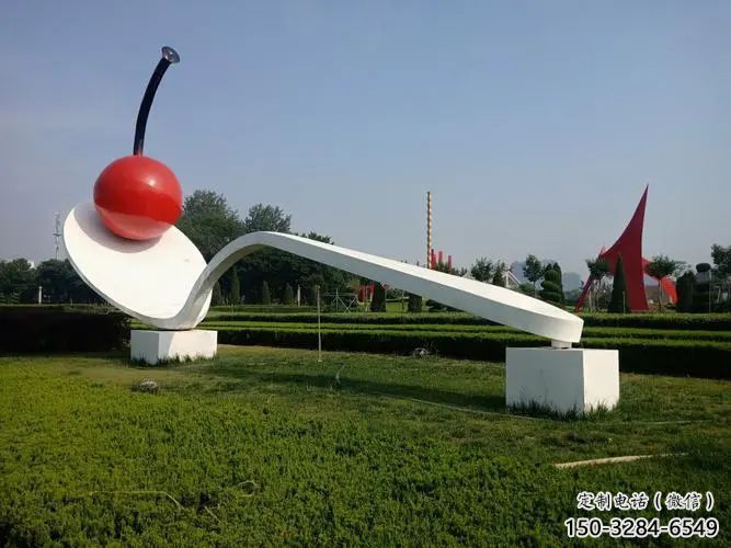 園林湯匙雕塑 大型勺子雕塑 中式雕塑 園林湯匙雕塑 大型勺子雕塑 中式雕塑