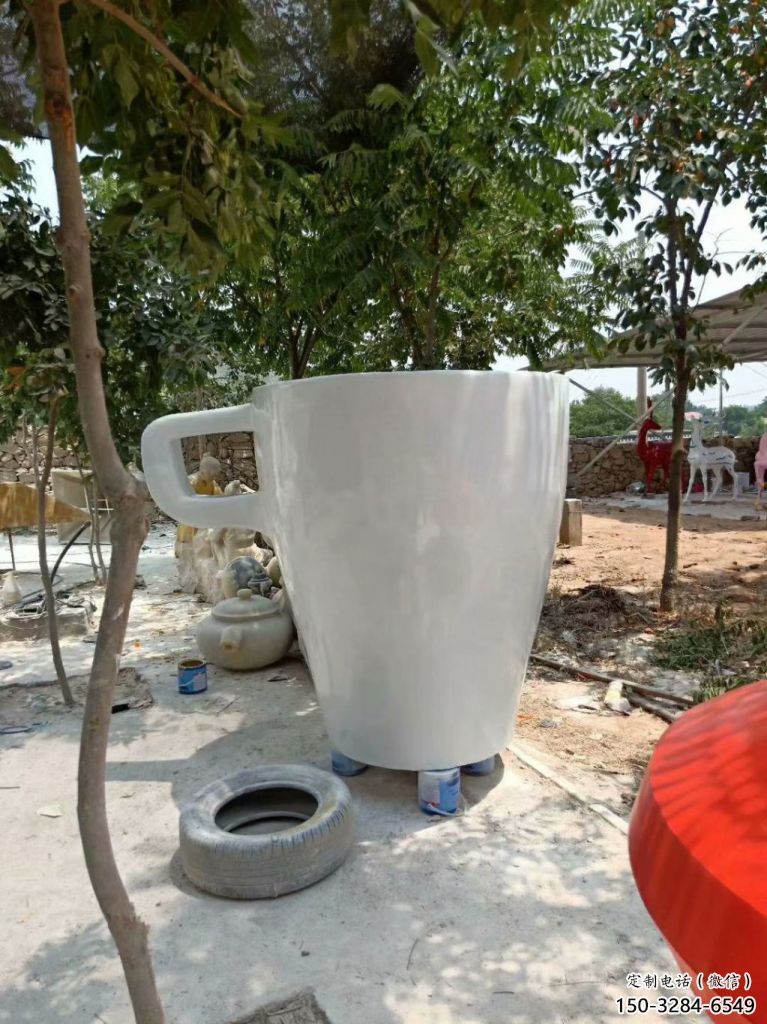 酒杯雕塑 景觀杯子雕塑 噴漆酒杯子雕塑 酒杯雕塑 景觀杯子雕塑 噴漆酒杯子雕塑