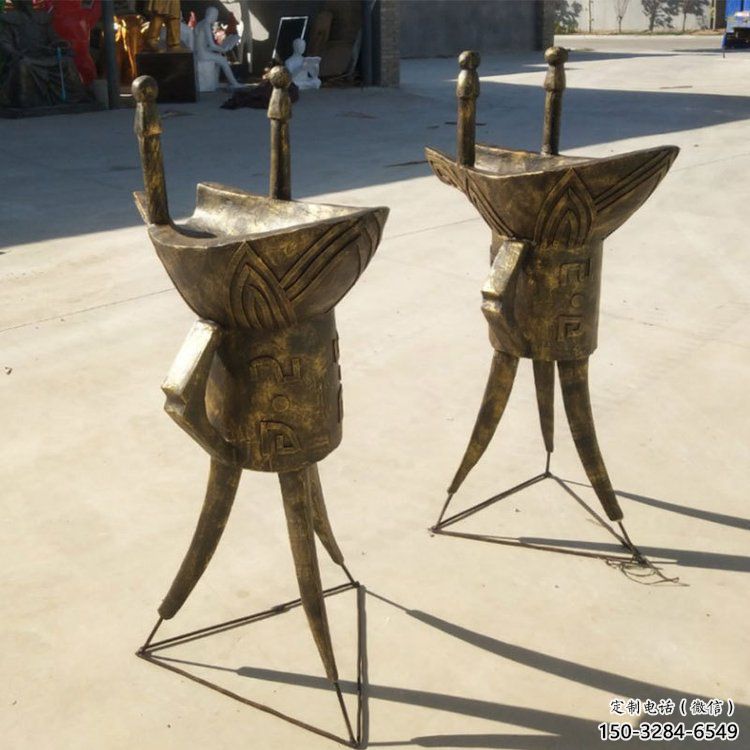 商業街酒杯雕塑 烤漆酒杯子雕塑 彩繪杯子雕塑 商業街酒杯雕塑 烤漆酒杯子雕塑 彩繪杯子雕塑