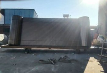 烤漆書簡雕塑 鋼管書雕塑 室內(nèi)標(biāo)識雕塑