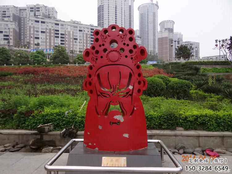 草地臉譜雕塑 現代校園小品 大型雕塑 草地臉譜雕塑 現代校園小品 大型雕塑