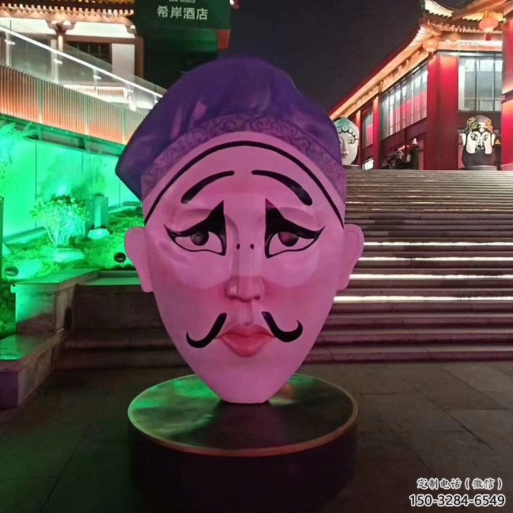 房地產臉譜雕塑 剪影景觀擺件 鍛造雕塑 房地產臉譜雕塑 剪影景觀擺件 鍛造雕塑