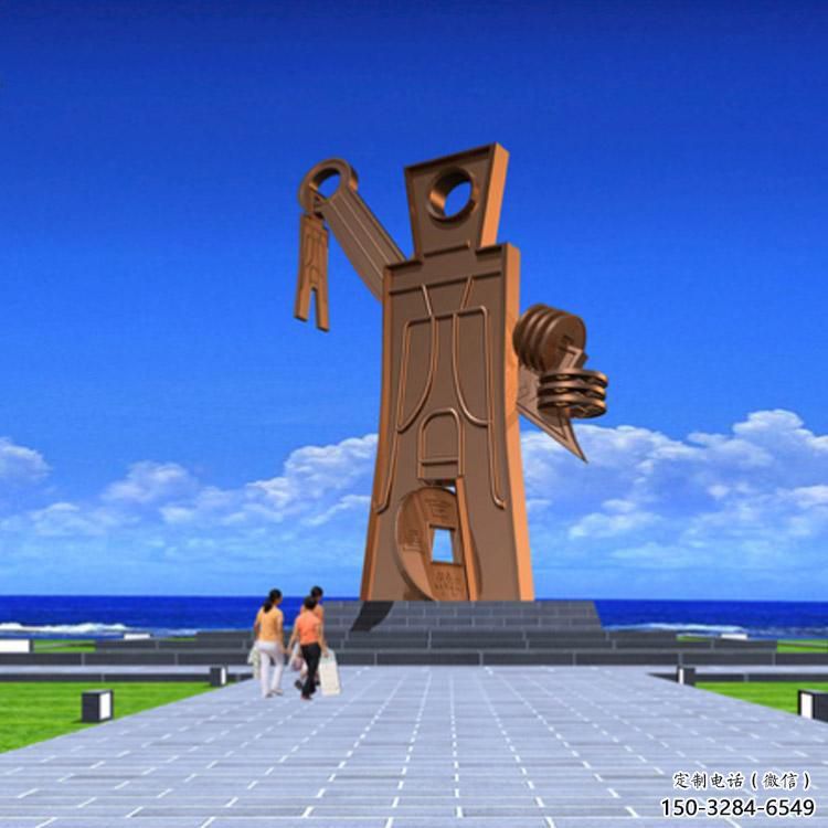 鋼管鑰匙雕塑 異形噴水雕塑 農村金鑰匙雕塑 鋼管鑰匙雕塑 異形噴水雕塑 農村金鑰匙雕塑