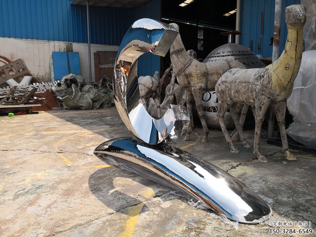 數(shù)字雕塑 歐式步行街雕塑 大型文字雕塑