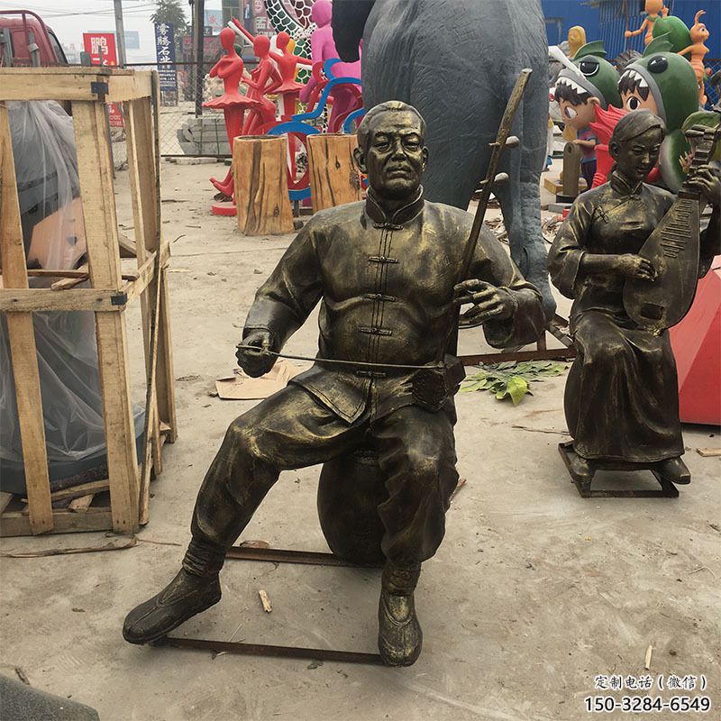 商業(yè)街琵琶雕塑 烤漆音樂雕塑 彩繪樂器雕塑 商業(yè)街琵琶雕塑 烤漆音樂雕塑 彩繪樂器雕塑