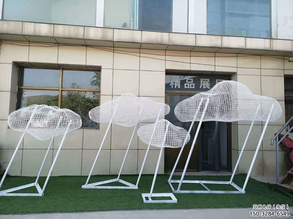 房地產(chǎn)云梯雕塑 剪影梯子雕塑 鍛造云朵雕塑 房地產(chǎn)云梯雕塑 剪影梯子雕塑 鍛造云朵雕塑