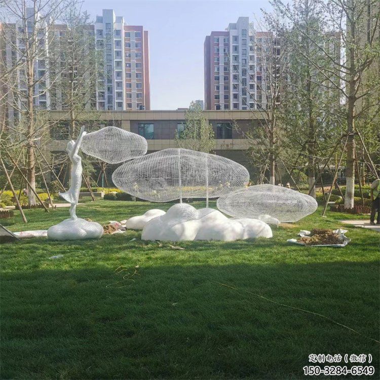 懸空云梯雕塑 大型別墅區(qū)云朵雕塑 農(nóng)村梯子雕塑 懸空云梯雕塑 大型別墅區(qū)云朵雕塑 農(nóng)村梯子雕塑