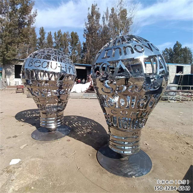 大型燈泡雕塑 鍛造發光燈具主題 房地產電燈泡雕塑 大型燈泡雕塑 鍛造發光燈具主題 房地產電燈泡雕塑