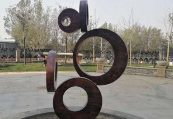 彩繪樂(lè)譜雕塑 景觀音樂(lè)雕塑 街頭符號(hào)雕塑