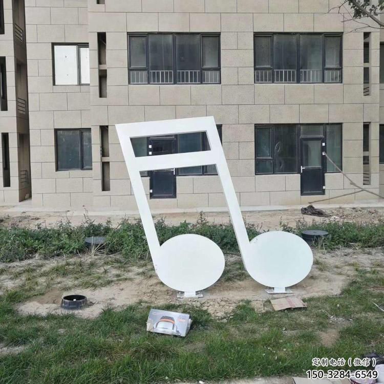 鏡面樂譜雕塑 烤漆大型音樂雕塑 彩繪符號雕塑 鏡面樂譜雕塑 烤漆大型音樂雕塑 彩繪符號雕塑