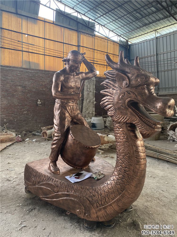 景觀龍舟雕塑 烤漆大型劃槳雕塑 酒店競賽雕塑 景觀龍舟雕塑 烤漆大型劃槳雕塑 酒店競賽雕塑