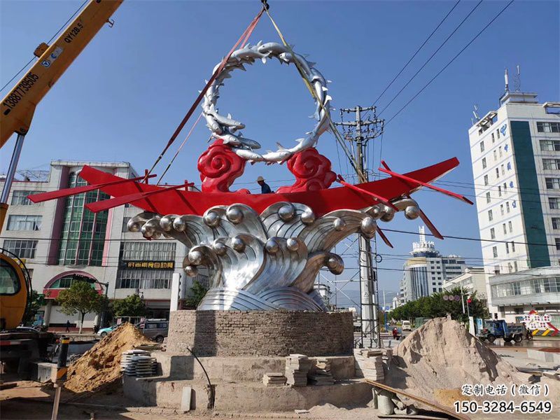 龍舟雕塑 歐式步行街劃槳雕塑 大型競賽雕塑 龍舟雕塑 歐式步行街劃槳雕塑 大型競賽雕塑